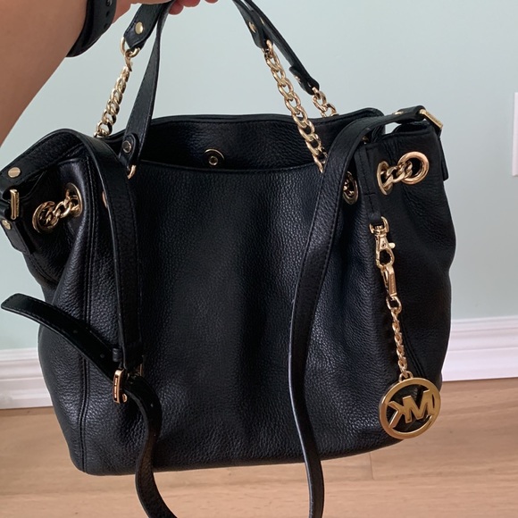 Black leather Michael Kors Shoulder Bag - Picture 9 of 9